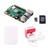 Raspberry Pi 4 Model B Starter Kit – 4GB RAM | Official Red/White Case, USB-C Power Supply & Pre-Loaded microSD Card | DIY Coding, IoT, Robotics Kit