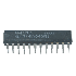 SN74LS442N, Quadruple Tridirectional Bus Transceiver, 24-Pin DIP Package