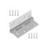 Stainless Steel Hinges,Silver,4
