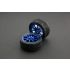 FIT0199-B D65mm Rubber Wheel Pair - Blue (Without Shaft)